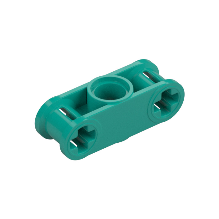 LEGO Dark Turquoise Cross Block 1 x 3 with Two Axle Holes (32184