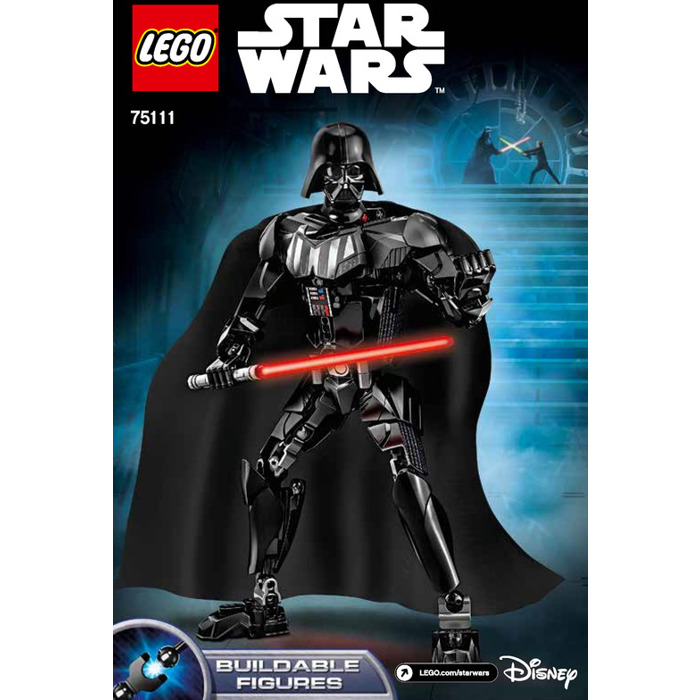 LEGO Darth Vader Set 75111 Instructions GB Bricks