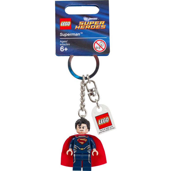 LEGO DC Universe Super Superman Key Chain (850813) | Brick Owl - LEGO Marketplace