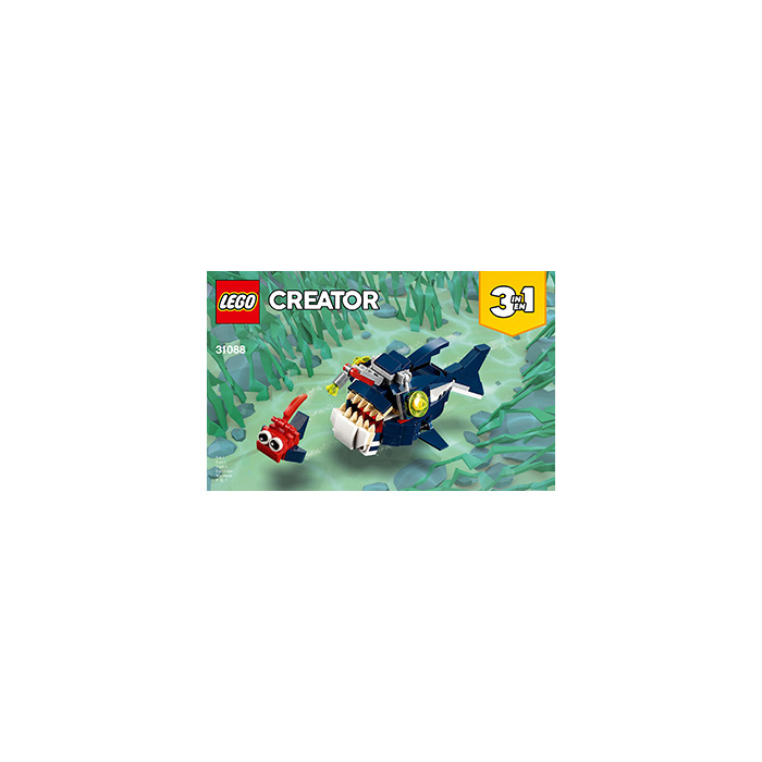 LEGO Deep Sea Creatures 31088 Instructions Set | Brick Owl - LEGO Marketplace