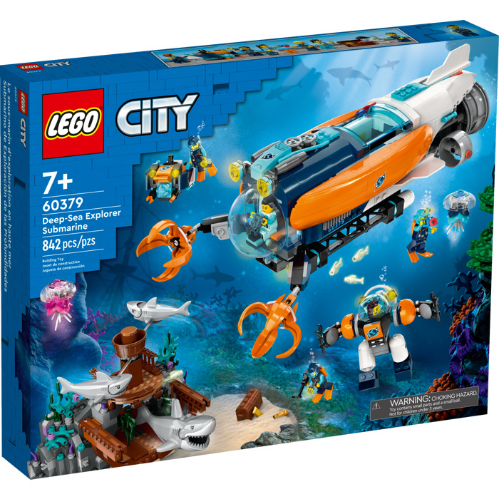 Anzai prop Ged LEGO Deep-Sea Explorer Submarine Set 60379 | Brick Owl - LEGO Marketplace