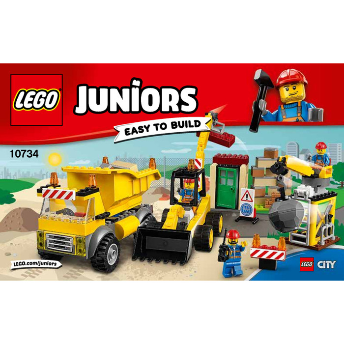 Tilintetgøre Selskabelig dominere LEGO Demolition Site Set 10734 Instructions | Brick Owl - LEGO Marketplace