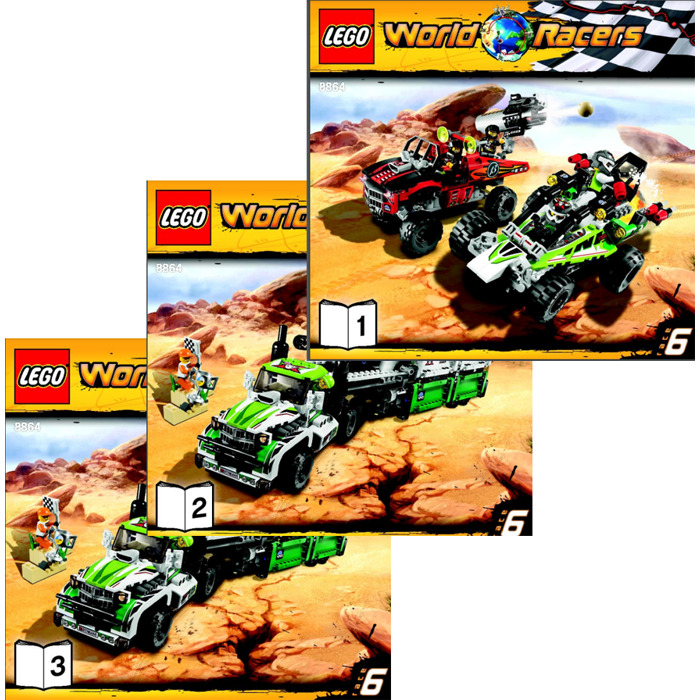 Odysseus Forvirre Kommunikationsnetværk LEGO Desert of Destruction Set 8864 Instructions | Brick Owl - LEGO  Marketplace