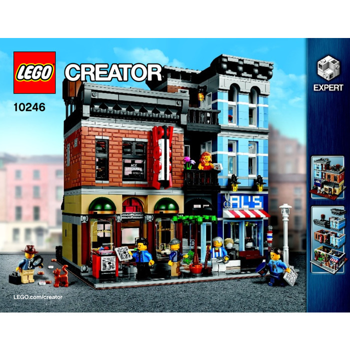 for meget Overflod egoisme LEGO Detective's Office Set 10246 Instructions | Brick Owl - LEGO  Marketplace
