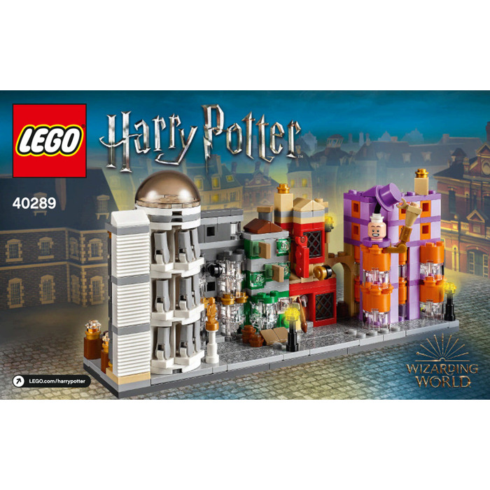 LEGO Diagon Alley Set 40289 Instructions Set Brick Owl LEGO Marketplace