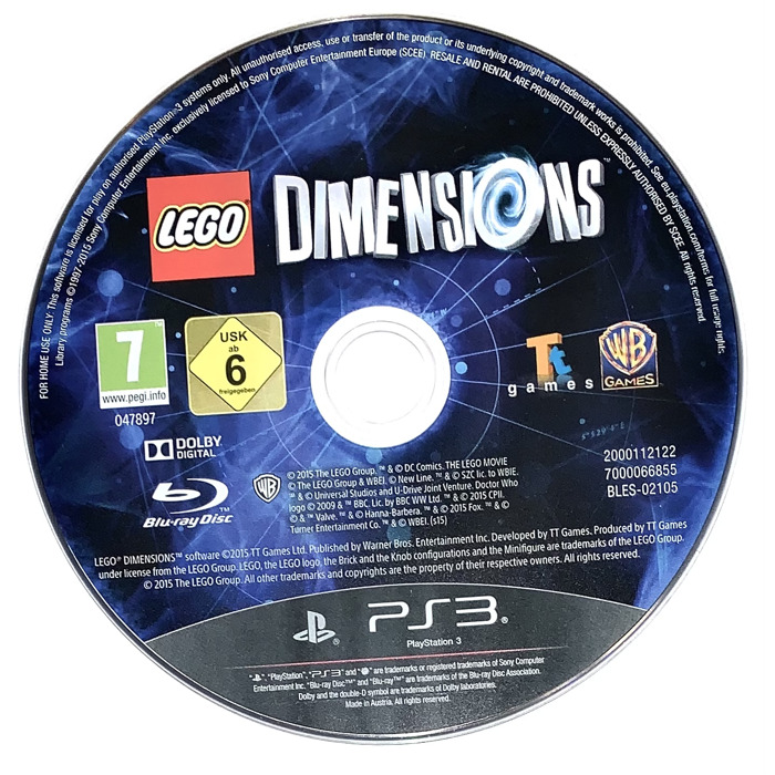 Lego dimensions fashion ps3 game