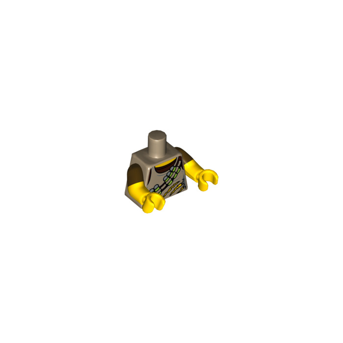 LEGO Dino Tracker Minifig Torso (16360) | Brick Owl - LEGO Marketplace