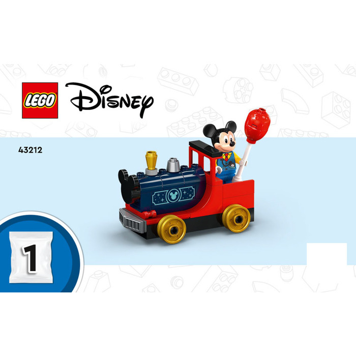 LEGO Disney Celebration Train Toy 43212