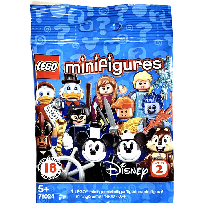 LEGO Disney Minifigures Series 2 Random Bag Set 71024-0 Packaging