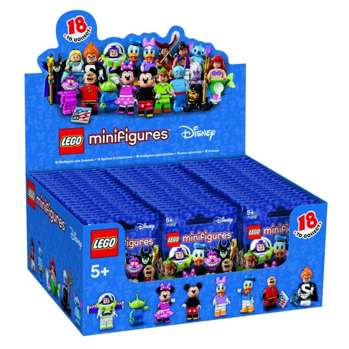 LEGO Disney Series Collectable Minifigures Box of 60 Set 71012