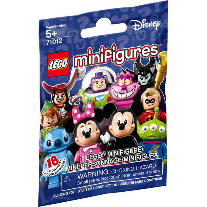 LEGO Disney Series Collectable Minifigures Random Pack Set 71012