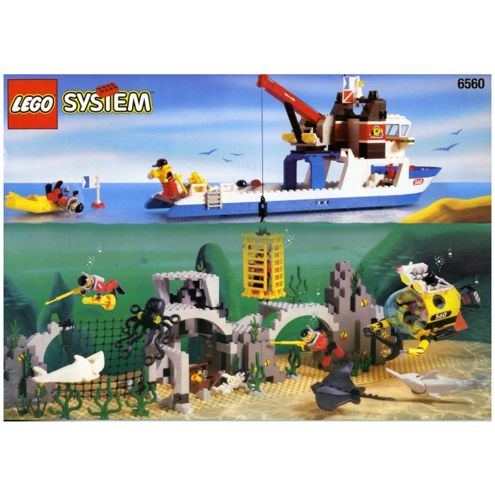 Gangster Whirlpool universitetsstuderende LEGO Diving Expedition Explorer Set 6560 | Brick Owl - LEGO Marketplace