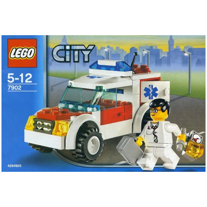 ufravigelige adgang sammentrækning LEGO Doctor's Car Set 7902 | Brick Owl - LEGO Marketplace