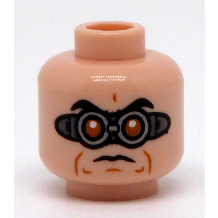 LEGO Dr. Octopus, Otto Octavius Minifigure Head (Recessed Solid Stud ...