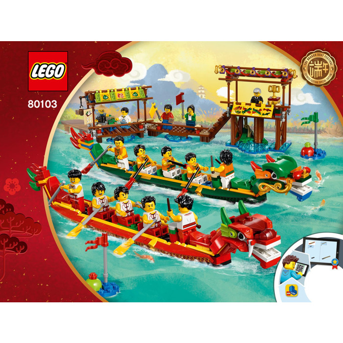 lego dragon boat