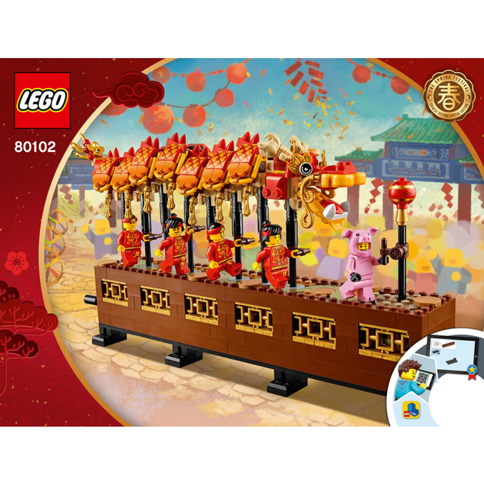 LEGO Dragon Dance Set 80102 Instructions Set | Brick Owl - LEGO Marketplace