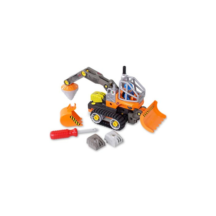 LEGO Orange Bulldozer Shovel (6294) In | Owl - LEGO Marketplace
