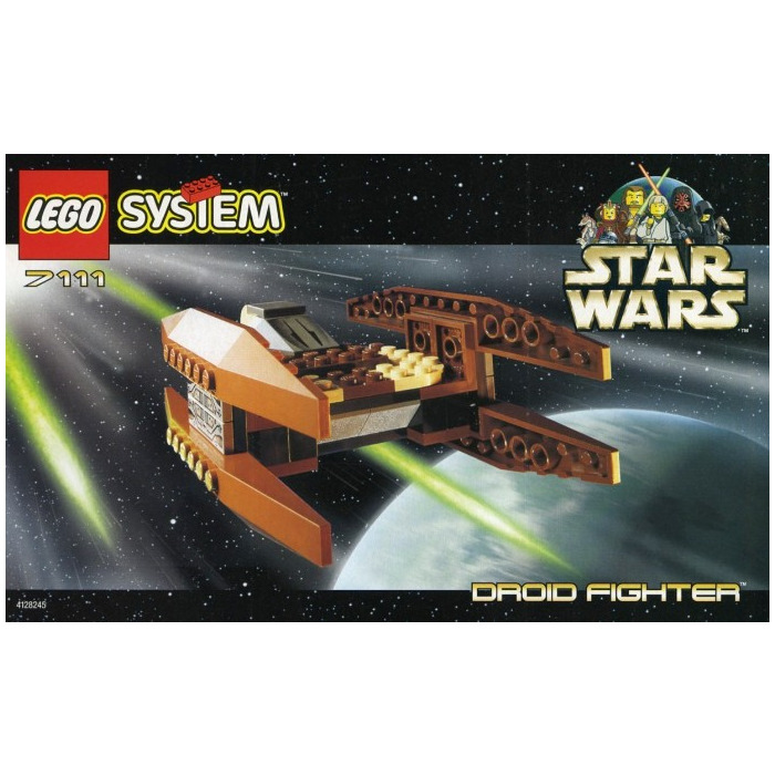 set 7171 7111 7180 78744 7161 Plaque plate LEGO Star Wars Tile 1x4 ref 2431px2 