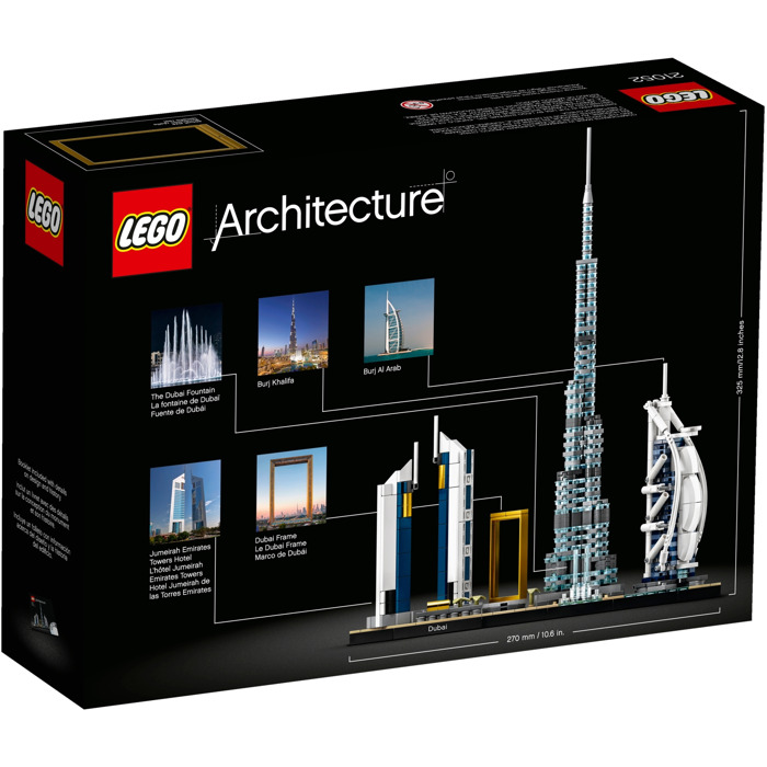 Sealed Brand New LEGO Architecture Dubai City # 21052 Original Set 