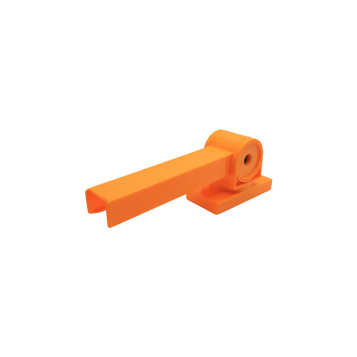 LEGO Orange Duplo Crane Base 2 x 4 with string and hook Assembly
