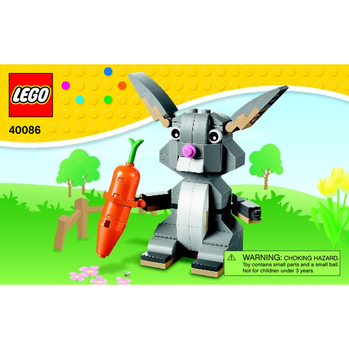 LEGO Easter Bunny Set 40086 Instructions Set | Brick Owl - LEGO Marketplace