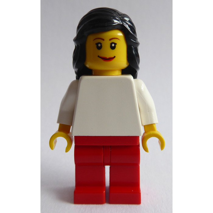 Haar nur Haar weiblich Mid-Länge W Braid Lego 59363 Minifiguren 