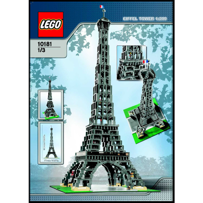 snemand springvand nevø LEGO Eiffel Tower Set 10181 Instructions | Brick Owl - LEGO Marketplace