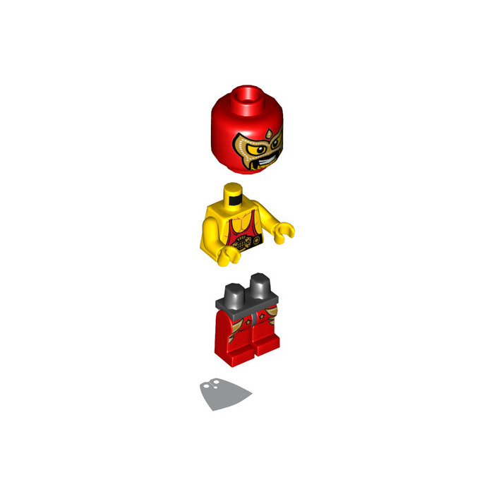 From Set #70809  NEW LEGO Movie El Macho Wrestler Luchador Minifigure 