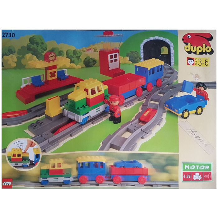 Lego® Duplo train locomotive électrique Intelli couleur : JAUNE/VERT