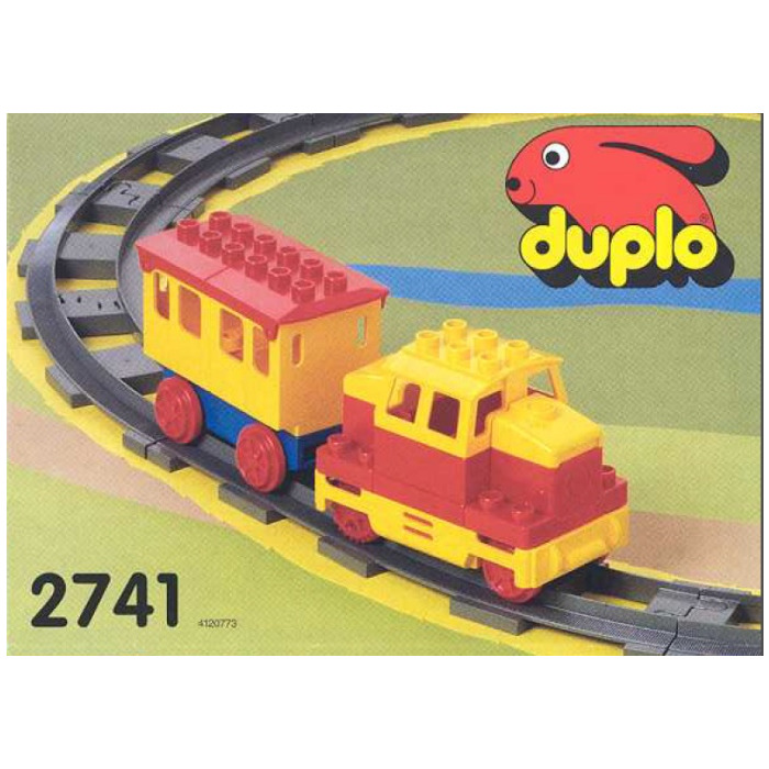 Lego Duplo 12 NEW Dark Gray rails around 6378 Circle Railway 