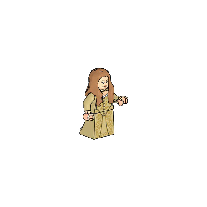LEGO Elizabeth Swann with Tan Dress Minifigure | Brick Owl