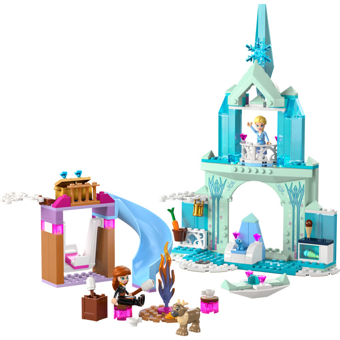 MOC Snowflake Ice Crystal 42409 City Part For Lego Sets Building Blocks  Sets DIY