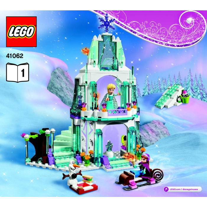 Elsa's Sparkling Ice Castle Set 41062 Instructions | Brick Owl - LEGO