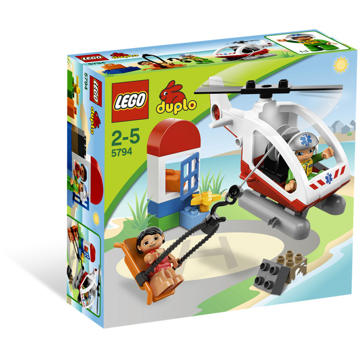 lego city emergency collection helicopter