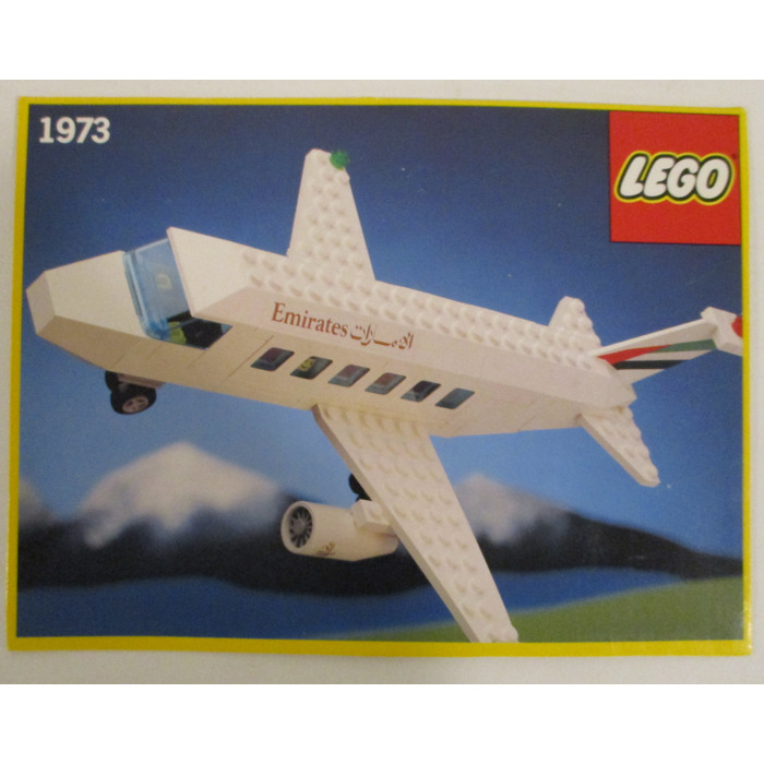Custom Precut Aufkleber/Sticker passend für LEGO® 1973 Town Emirates Airliner 