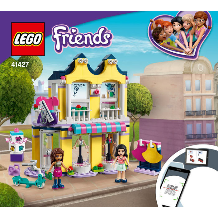 Kritisk system affældige LEGO Emma's Fashion Shop Set 41427 Instructions | Brick Owl - LEGO  Marketplace