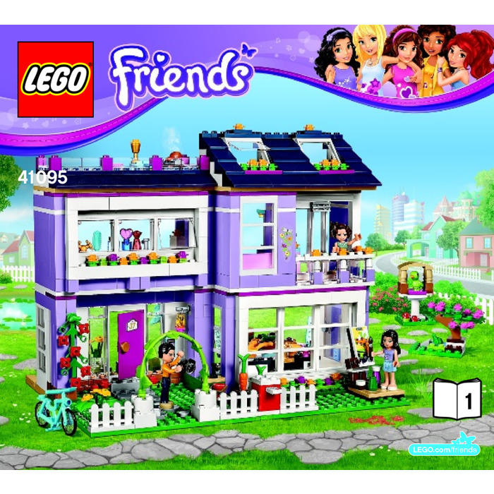 Emma's House Set 41095 Instructions | Brick Owl - LEGO Marketplace
