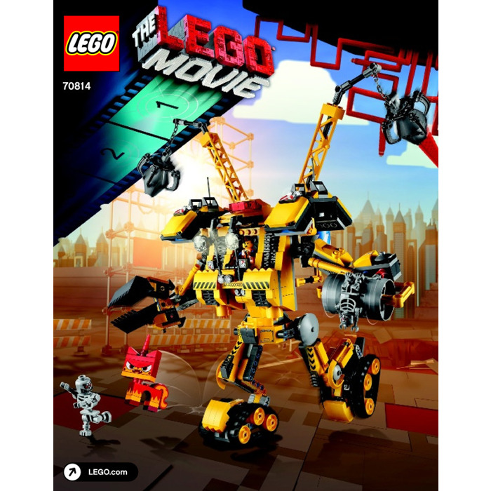 Utilfreds support TVstation LEGO Emmet's Construction Mech Set 70814 Instructions | Brick Owl - LEGO  Marketplace