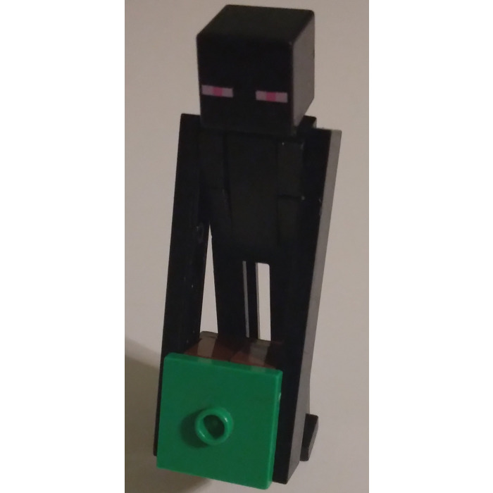 LEGO Enderman With Grass Block Minifigure Brick Owl LEGO