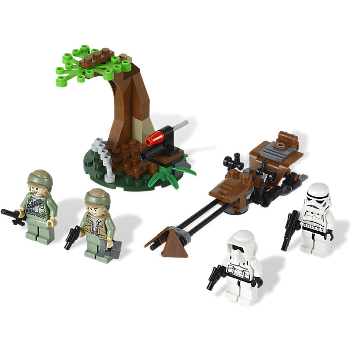 9489 for sale online Lego Endor Rebel Trooper & Imperial Trooper Battle Pack 