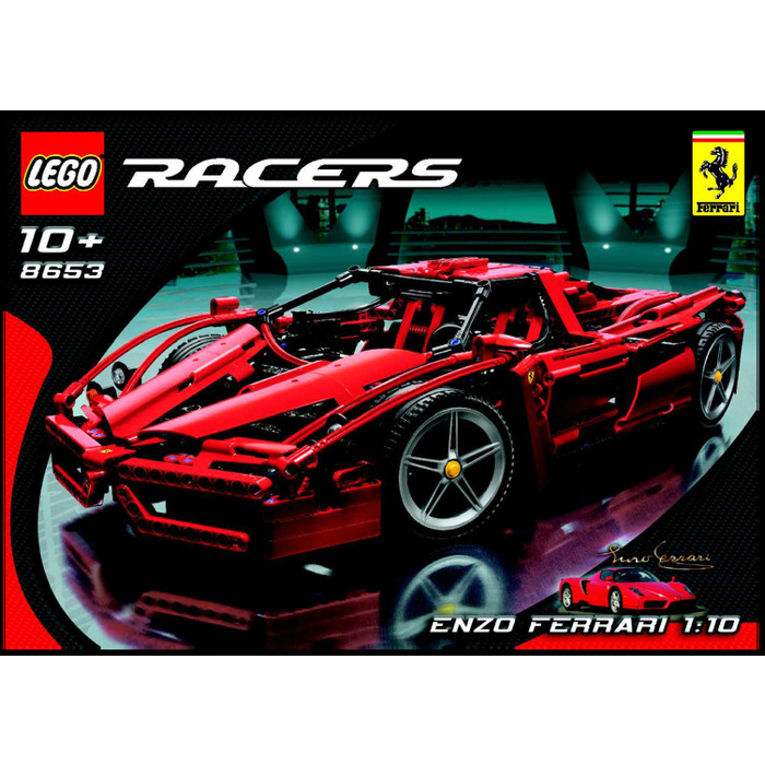 Enzo Ferrari 1:10 Set 8653 Instructions Brick Owl LEGO
