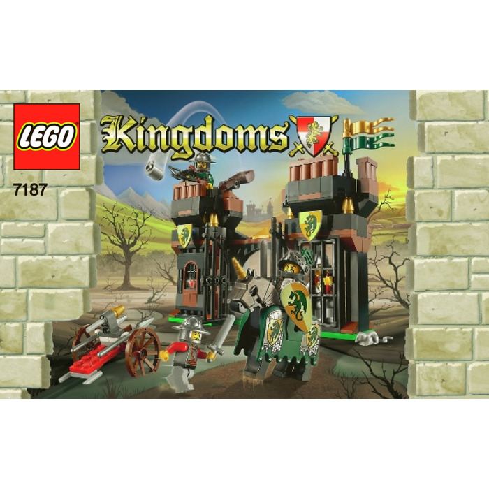 Escape the Dragon's Set 7187 Instructions | Brick Owl - LEGO Marketplace