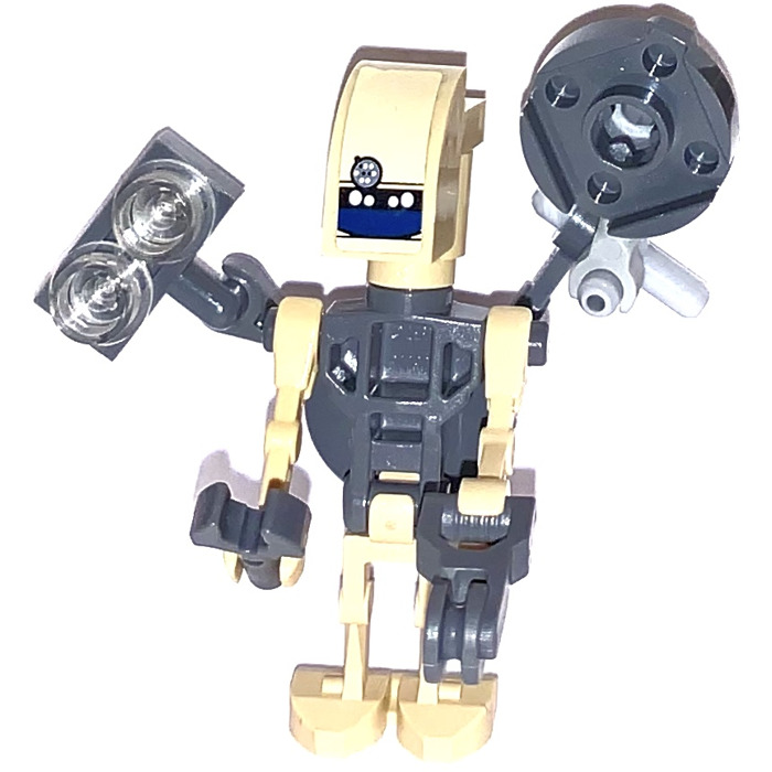 LEGO Figur Minifigur Star Wars The Clone Wars EV-A4-D with Sticker sw0216s 