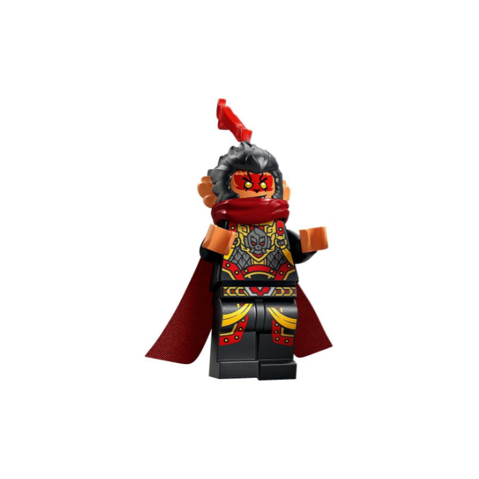 LEGO Evil Macaque with Dark Red Cape and Lowered Tail