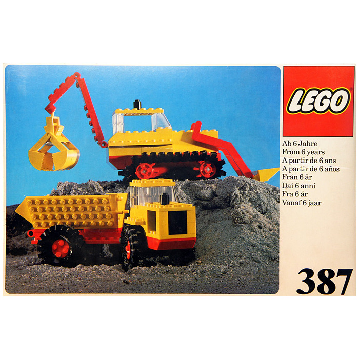eeuw Faial schuur LEGO Excavator and Dumper Set 387 | Brick Owl - LEGO Marketplace