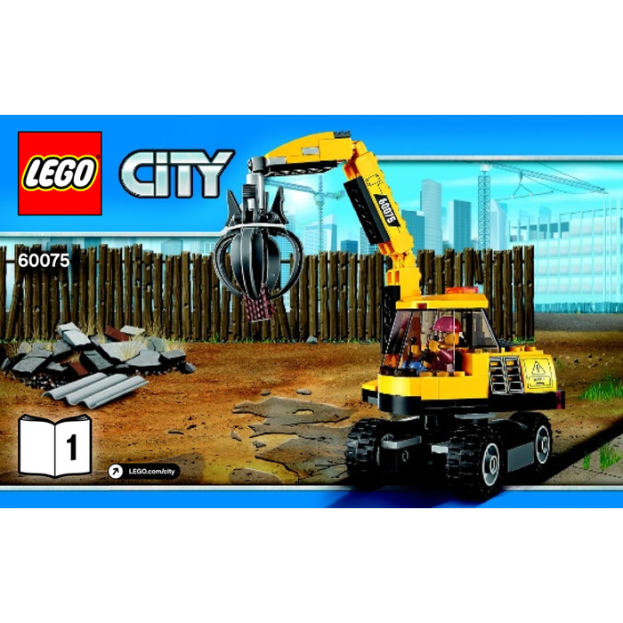 undtagelse langsom marked LEGO Excavator and Truck Set 60075 Instructions | Brick Owl - LEGO  Marketplace