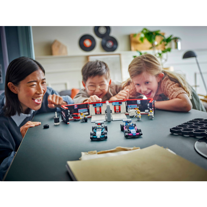 LEGO F1 Garage & Mercedes-AMG & Alpine Cars Set 60444 | Brick Owl ...