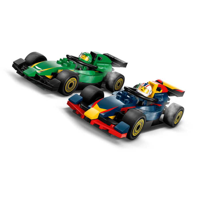 レゴ F1 Truck with RB20 & AMR24 F1 Cars 60445 | Brick Owl