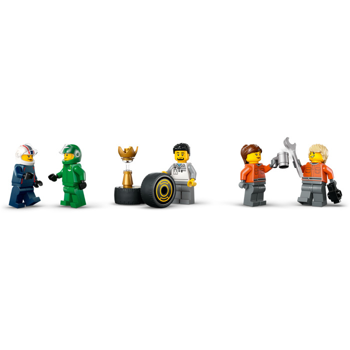 レゴ F1 Truck with RB20 & AMR24 F1 Cars 60445 | Brick Owl