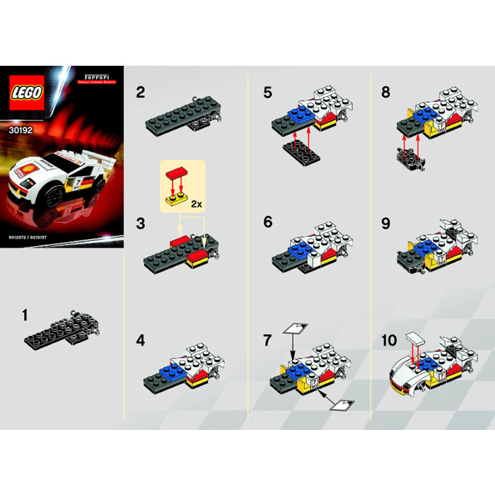 LEGO F40 Set 30192 Instructions | Owl - LEGO Marketplace